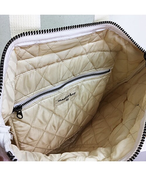 masterkey(マスターキー)の「MAHOUT(トートバッグ・レディース・ホワイト・Free)」の5枚目の写真