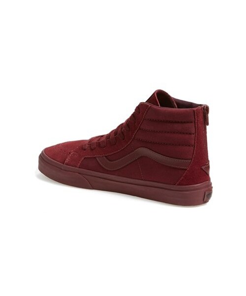 VANS（バンズ）の「Vans 'Sk8-Hi Reissue Zip' Sneaker (Unisex)（スニーカー・レディース・Red・Regular 10 M/Regular 10.5 M/Regular 11 M/Regular 6 M/Regular 6.5 M/Regular 7.5 M/Regular 8.5 M）」の4枚目の写真