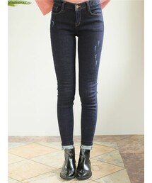 KORMARCH | ビンテージスクラッチスキニーパッツ(その他パンツ)