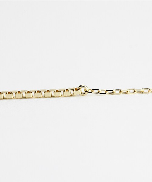pinacoteca（ピナコテーカ）の「ピナコテーカ 693 エレガント ライン ベネチアン チェーン コンビ ブレスレット（ブレスレット・レディース・ゴールド・16.5cm）」の3枚目の写真
