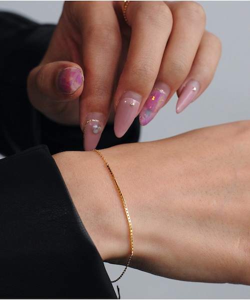 pinacoteca（ピナコテーカ）の「ピナコテーカ 693 エレガント ライン ベネチアン チェーン コンビ ブレスレット（ブレスレット・レディース・ゴールド・16.5cm）」の6枚目の写真