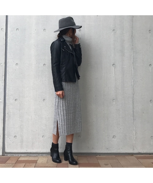 copine（コピン）の「タートルネックロングニットワンピース（ワンピース・レディース・その他）」の13枚目の写真