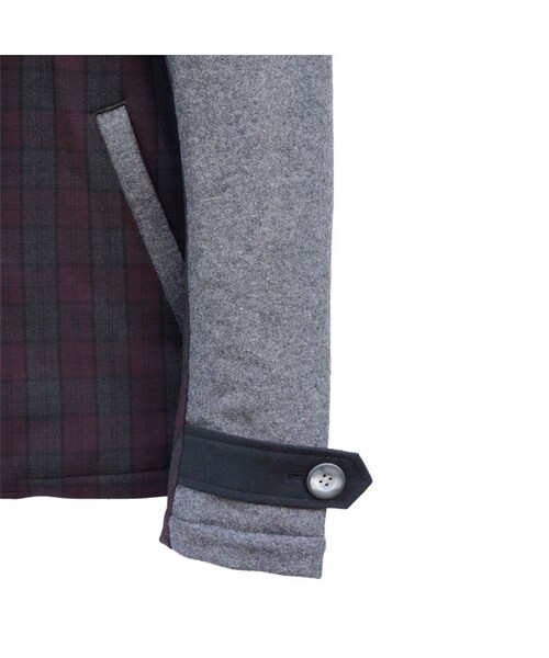 NIRAME.CO（ニラメッコ）の「暖か～気まぐれピーコート。　グレーチェック（ピーコート・メンズ・その他）」の12枚目の写真