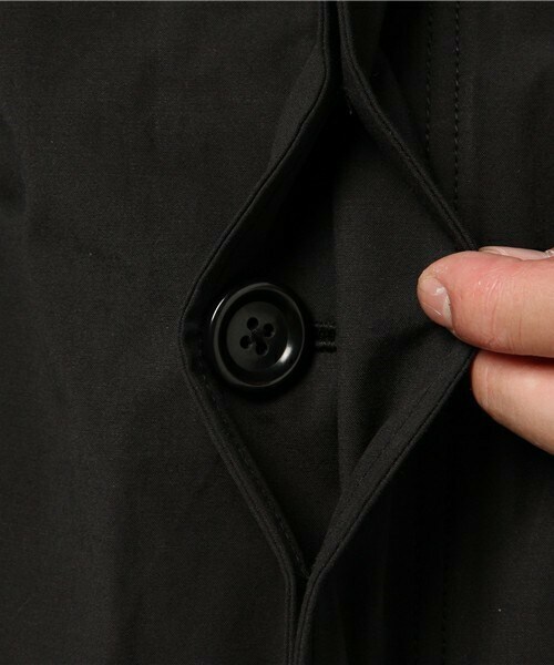 styles(スタイルス)の「メンズ ホワイトレーベン コート WHITE RAVEN COLLARED COAT(ステンカラーコート・メンズ・ブラック/ブルー・48)」の11枚目の写真