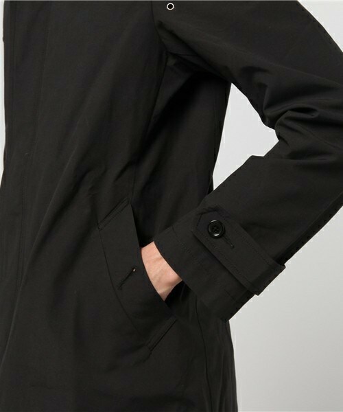 styles(スタイルス)の「メンズ ホワイトレーベン コート WHITE RAVEN COLLARED COAT(ステンカラーコート・メンズ・ブラック/ブルー・48)」の7枚目の写真