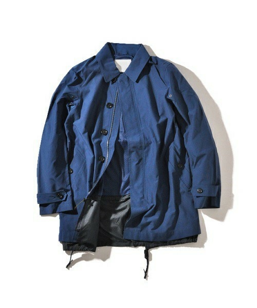 styles(スタイルス)の「メンズ ホワイトレーベン コート WHITE RAVEN COLLARED COAT(ステンカラーコート・メンズ・ブラック/ブルー・48)」の13枚目の写真