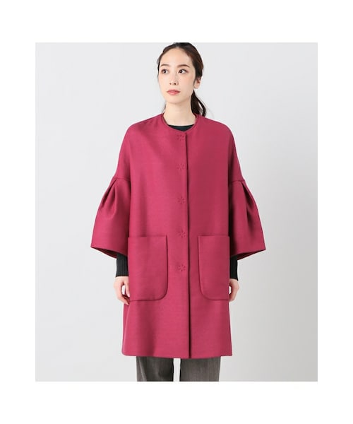 IENA（イエナ）の「IENA LA BOUCLE アムンゼン Wクロス ケープコート