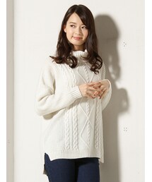 Honeys | ケーブル編プルオーバー(トップス)