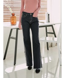 KORMARCH | ベルベットデニムパッツ。(デニムパンツ)