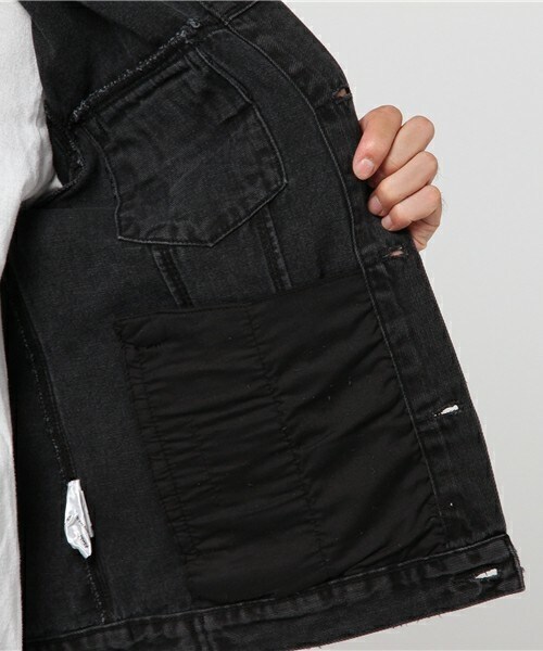 KSUBI（スビ）の「ksubi 『CLASSIC JACKET BEATEN UP BLACK』デニム