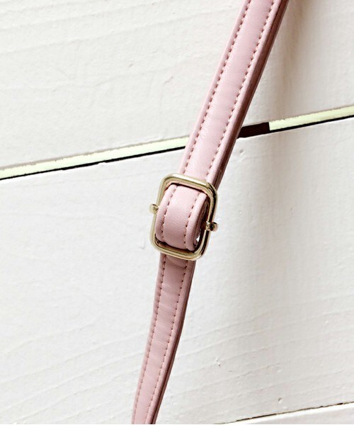 archives（アルシーヴ）の「【予約】ポーチ付きセットショルダーバッグ（ショルダーバッグ・レディース・ブラック/グレー/ピンク・MEDIUM）」の9枚目の写真