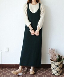 DHOLIC | ロングキャミニットワンピース(ワンピース)