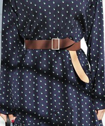 DHOLIC | スクエアバックルスエードベルト(ベルト)