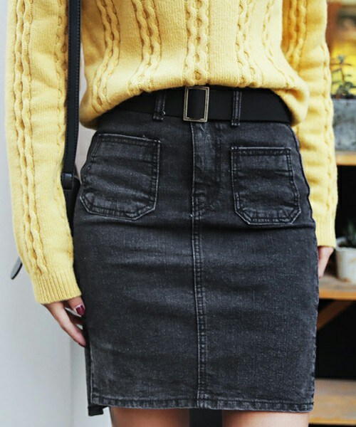 DHOLIC（ディーホリック）の「スクエアバックルスエードベルト（ベルト・レディース・キャメル/ブラウン/ブラック/グレー/ネイビー/カーキ・FREE）」の2枚目の写真