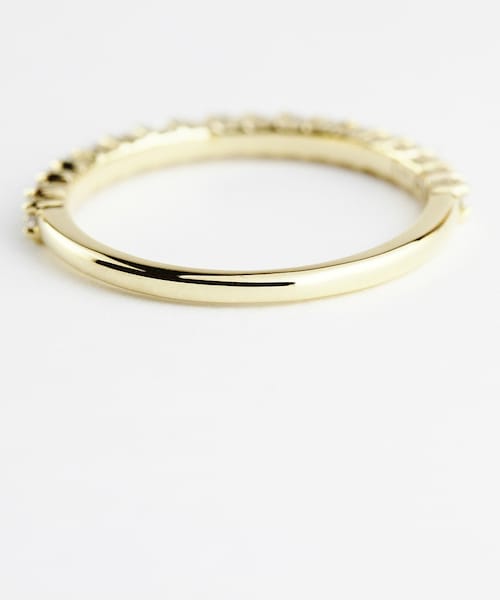 pinacoteca（ピナコテーカ）の「ピナコテーカ 700 トゥウィンクル ダイヤモンド ハーフエタニティ リング 0.27ct（リング・レディース・ゴールド・5号〜13号）」の4枚目の写真