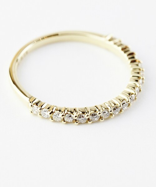 pinacoteca（ピナコテーカ）の「ピナコテーカ 700 トゥウィンクル ダイヤモンド ハーフエタニティ リング 0.27ct（リング・レディース・ゴールド・5号〜13号）」の5枚目の写真