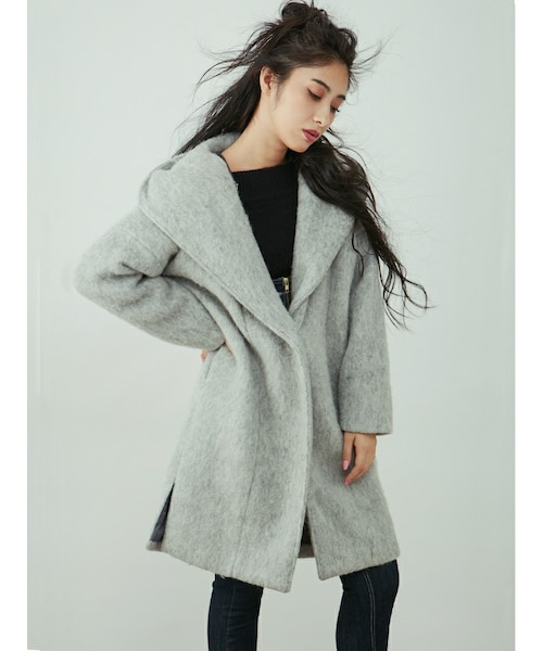 GYDA（ジェイダ）の「フードシャギーコート（）」 - WEAR