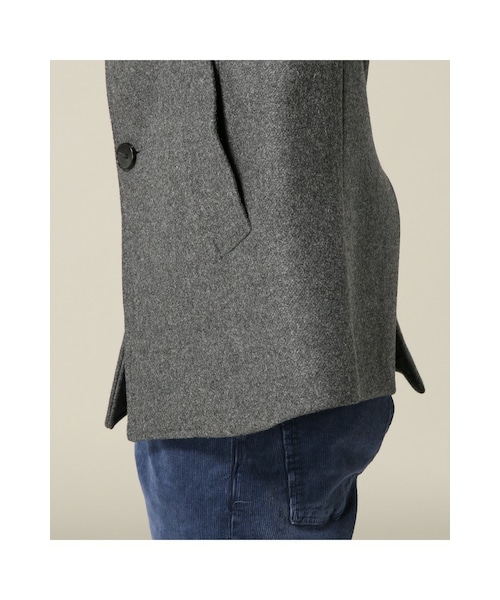 EDIFICE（エディフィス）の「メルトンブルゾン（ジャケット/アウター・ブラック/グレー/キャメル/ネイビー・42/44/46/48/50）」の12枚目の写真