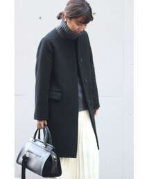 FRAMeWORK（フレームワーク）の「PONTETORTO ノーカラーコート