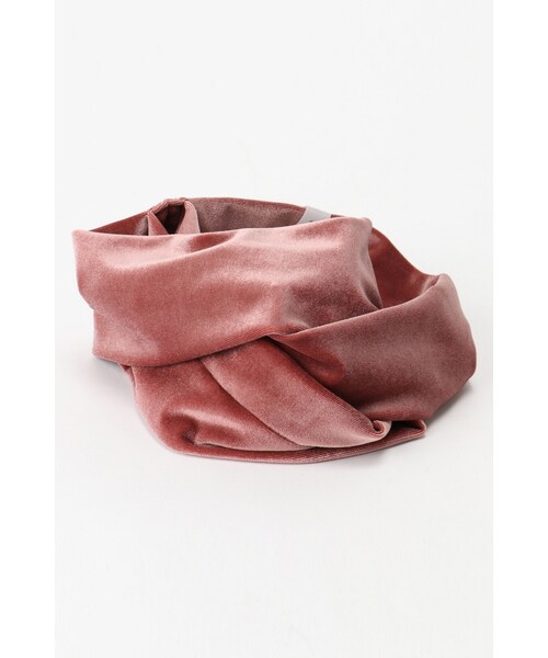 IENA（イエナ）の「La Maison de Lyllis ベルベットターバン（ヘアアクセサリー・ブラック/グレー/ピンク・フリー）」の3枚目の写真