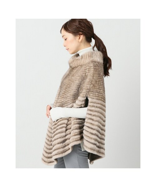FIGARO Paris（フィガロパリ）の「MAX&MOI ミンクポンチョ（）」 - WEAR