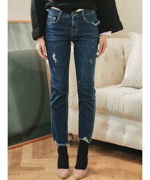 KORMARCH | ウォッシュブルーデニムパンツ(デニムパンツ)