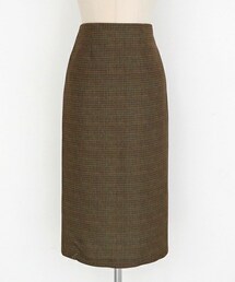 DHOLIC | チェックパターンハイウエストペンシルスカート(スカート)