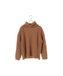 earth music&ecology | オフタートルニットプルオーバー(トップス)