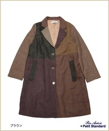 paravion | パッチワークコート(ジャケット/アウター)