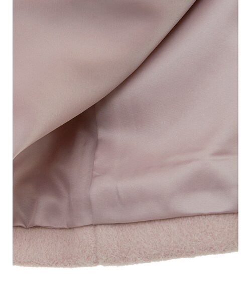 31 Sons de mode（トランテアン　ソン　ドゥ　モード）の「≪新作≫袖ファーチェスターダブルコート（ジャケット/アウター・レディース・ピンク/オフホワイト/ブラウン・36/38）」の10枚目の写真