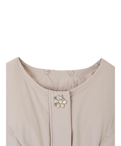 31 Sons de mode（トランテアン　ソン　ドゥ　モード）の「《予約アイテム》（ジャケット/アウター・レディース・ベージュ/ネイビー・36/38）」の18枚目の写真