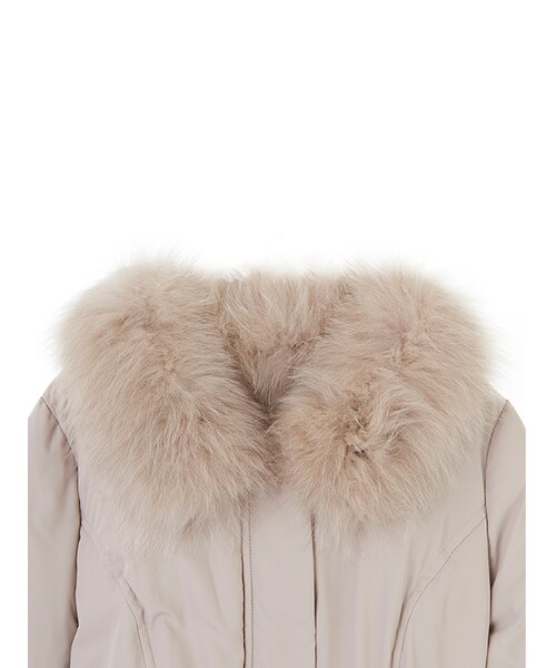 31 Sons de mode（トランテアン　ソン　ドゥ　モード）の「《予約アイテム》（ジャケット/アウター・レディース・ベージュ/ネイビー・36/38）」の3枚目の写真