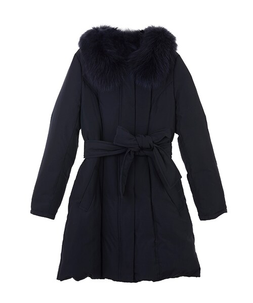 31 Sons de mode（トランテアン　ソン　ドゥ　モード）の「《予約アイテム》（ジャケット/アウター・レディース・ベージュ/ネイビー・36/38）」の2枚目の写真