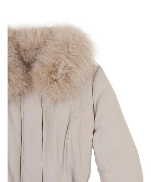 31 Sons de mode（トランテアン　ソン　ドゥ　モード）の「《予約アイテム》（ジャケット/アウター・レディース・ベージュ/ネイビー・36/38）」の4枚目の写真