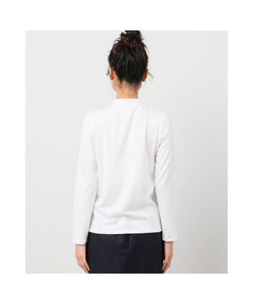 JOURNAL STANDARD（ジャーナルスタンダード）の「ベアテンジクハイネックプルオーバー（トップス・ブラック/グレーA/ホワイト・フリー）」の8枚目の写真