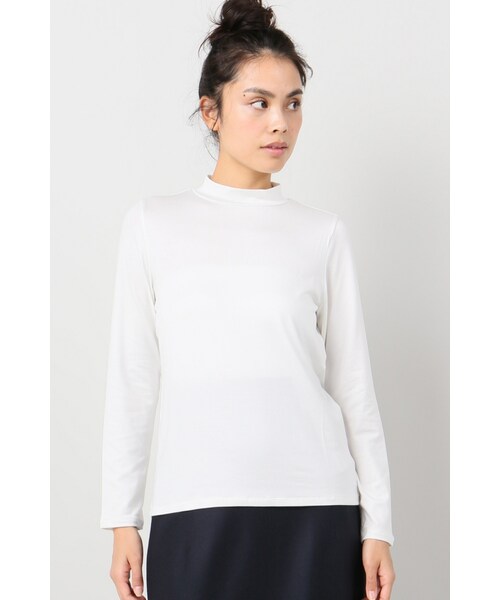 JOURNAL STANDARD（ジャーナルスタンダード）の「ベアテンジクハイネックプルオーバー（トップス・ブラック/グレーA/ホワイト・フリー）」の2枚目の写真