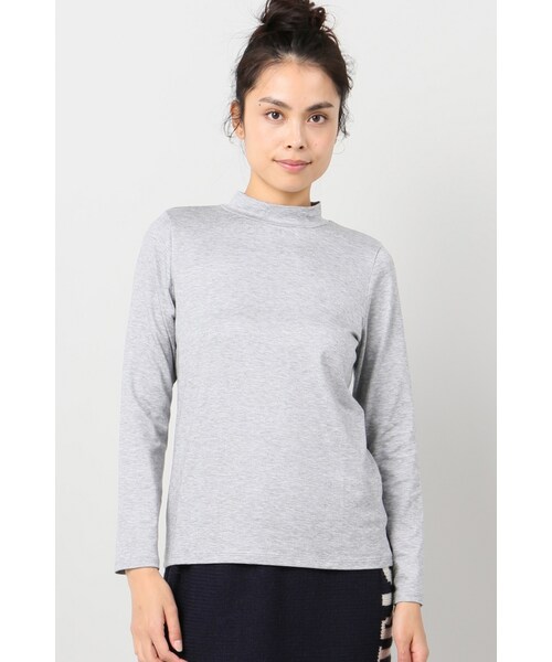 JOURNAL STANDARD（ジャーナルスタンダード）の「ベアテンジクハイネックプルオーバー（トップス・ブラック/グレーA/ホワイト・フリー）」の3枚目の写真