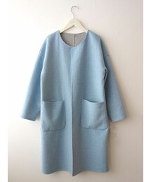 LEONIAS | LEONIAS DOUBLEFACE REVERSIBLE COAT(ノーカラージャケット)