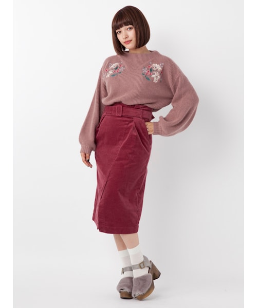 w closet(ダブルクローゼット)の「ファースタッズサンダル(シューズ・レディース・グレー/オフホワイト/ブラック・M/L)」の11枚目の写真