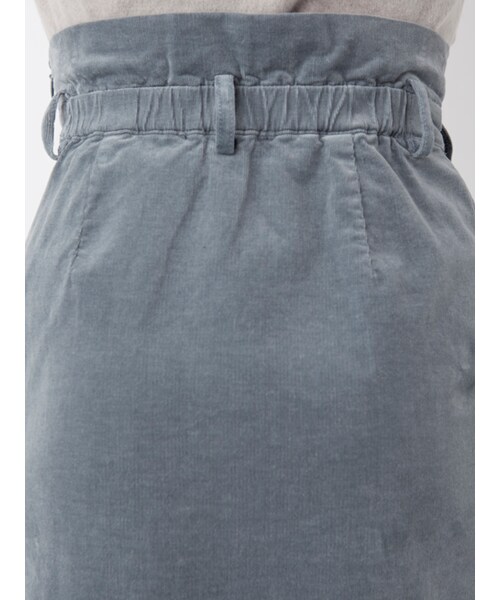 w closet（ダブルクローゼット）の「ウエストリボン付きラップ風スカート（スカート・レディース・グレージュ/Dサックス/Dピンク/Dグレー・FREE）」の10枚目の写真