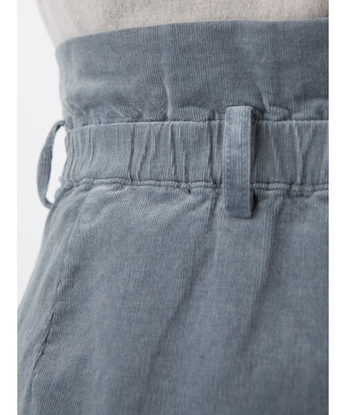 w closet（ダブルクローゼット）の「ウエストリボン付きラップ風スカート（スカート・レディース・グレージュ/Dサックス/Dピンク/Dグレー・FREE）」の11枚目の写真