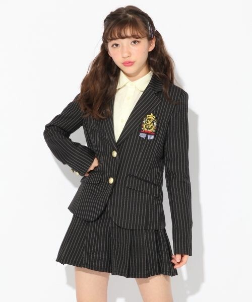 Repipi Armario レピピ アルマリオ の 2017卒服 ストライプジャケット ジャケット アウター Wear