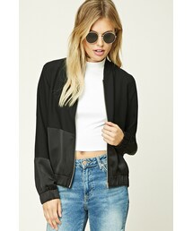 FOREVER 21 | サテンボンバージャケット(ジャケット/アウター)