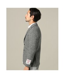 美品 エディフィス ハリスツイード テーラードジャケット チェック サイズS EDIFICE（エディフィス）の「ハリスツイード 3B ジャケット（グレン