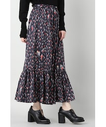 JOURNAL STANDARD | ピープルプリントティアードスカート(スカート)