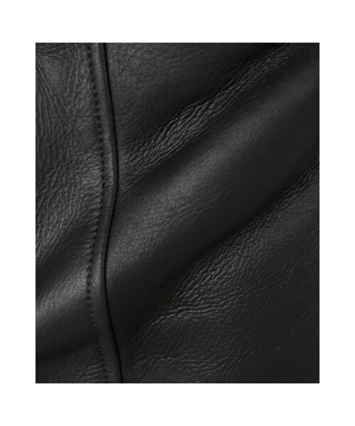 JOURNAL STANDARD relume（ジャーナルスタンダード　レリューム）の「ムートンライダースジャケット（ジャケット/アウター・ブラック・38）」の19枚目の写真