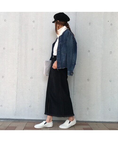 copine（コピン）の「コーデュロイフリンジロングスカート(2color)【クリックポスト対象商品】（スカート・レディース・その他）」の9枚目の写真