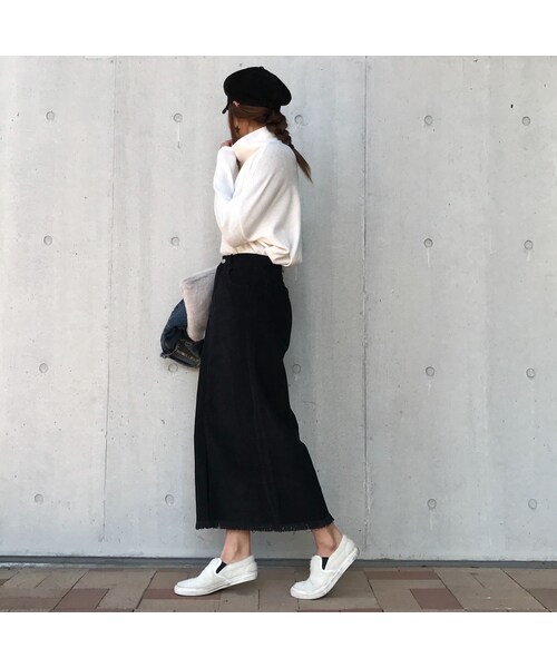 copine（コピン）の「コーデュロイフリンジロングスカート(2color)【クリックポスト対象商品】（スカート・レディース・その他）」の10枚目の写真