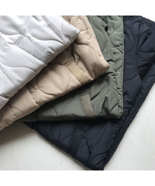 copine（コピン）の「再入荷！！今期も大注目！ノーカラーキルティングロングダウンコート（4color）（ダウンジャケット/コート・レディース・その他）」の15枚目の写真