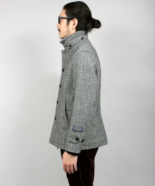MEN'S BIGI（メンズビギ）の「スタンドカラー メルトンジャケット